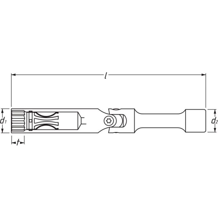 Zündkerzenschlüssel 4766-1 Zündkerzenschlüssel 4766-1