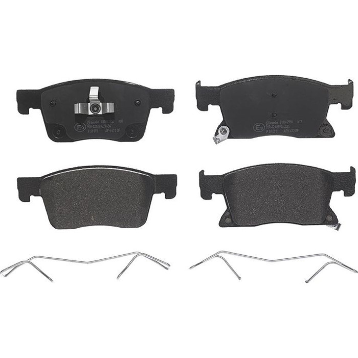 Brembo P 59 091 Bremsbelagsatz, Scheibenbremse PRIME LINE Brembo P 59 091 Bremsbelagsatz, Scheibenbremse PRIME LINE