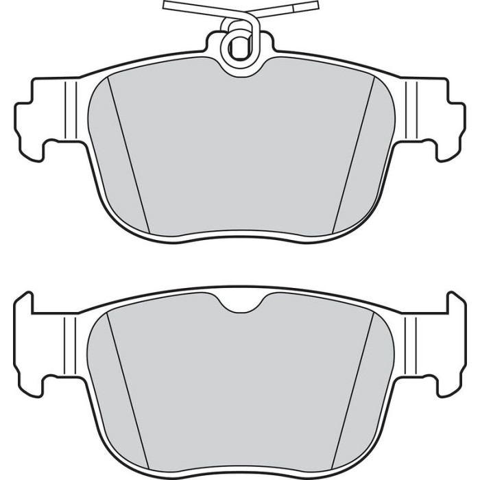 Valeo 302782 Bremsbelagsatz, Scheibenbremse ESSENTIAL