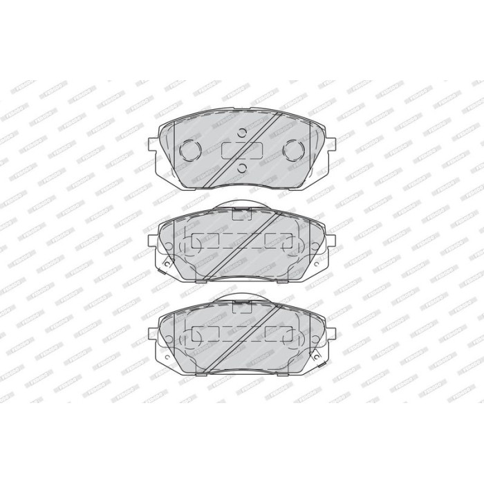 Ferodo FDB4194 Bremsbelagsatz, Scheibenbremse PREMIER ECO FRICTION Ferodo FDB4194 Bremsbelagsatz, Scheibenbremse PREMIER ECO FRICTION