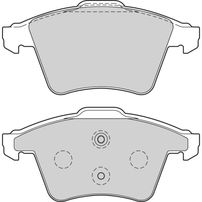 Valeo 302628 Bremsbelagsatz, Scheibenbremse ESSENTIAL