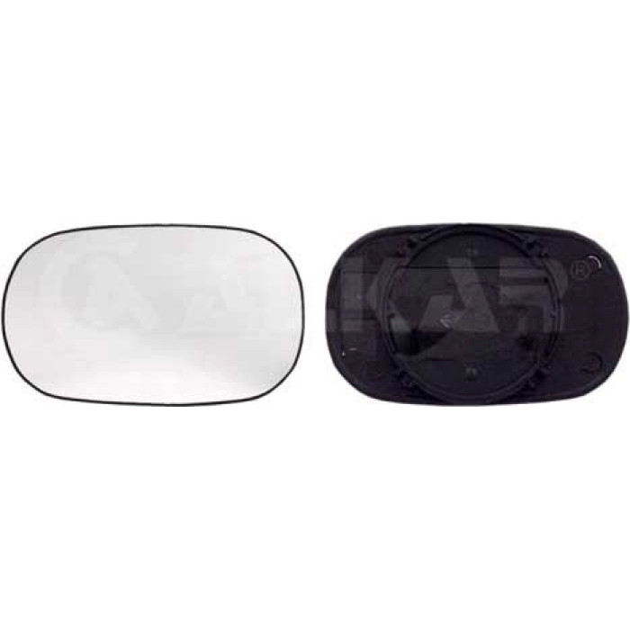 2x Alkar 6403382 Spiegelglas, Außenspiegel 2 x