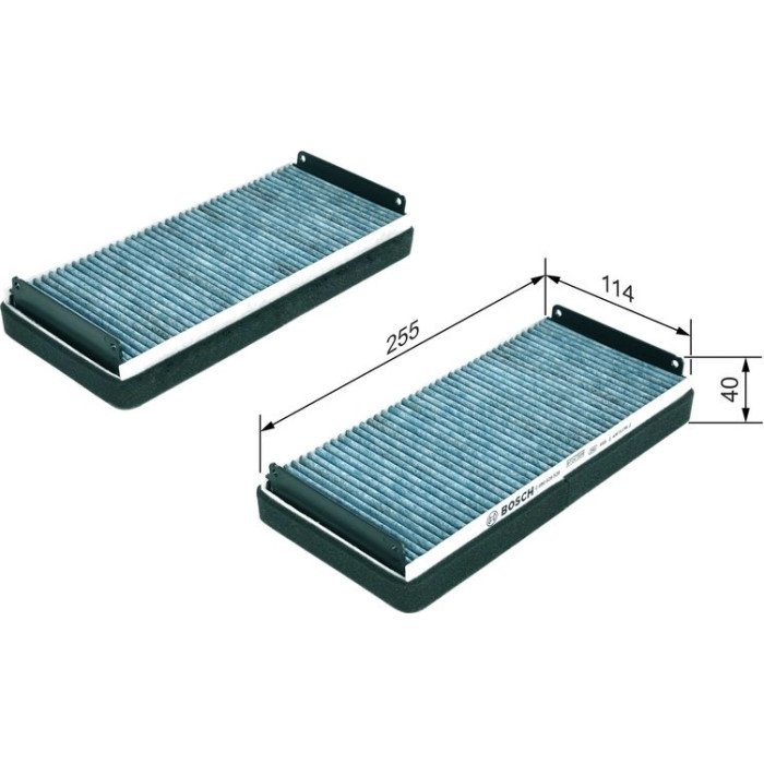 BOSCH 0 986 628 528 Innenraumfilter FILTER+ BOSCH 0 986 628 528 Innenraumfilter FILTER+