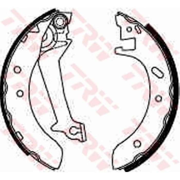 TRW GS8537 Bremsbackensatz TRW GS8537 Bremsbackensatz