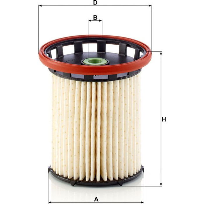 Mann-Filter PU 8021 Kraftstofffilter Mann-Filter PU 8021 Kraftstofffilter