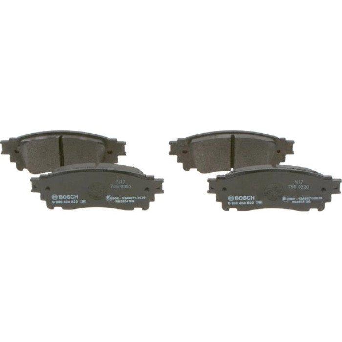 BOSCH 0 986 494 822 Bremsbelagsatz, Scheibenbremse