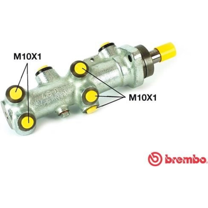Brembo M 61 008 Hauptbremszylinder ESSENTIAL LINE Brembo M 61 008 Hauptbremszylinder ESSENTIAL LINE