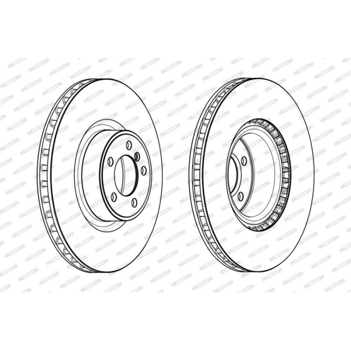 Ferodo DDF2086C-1 Bremsscheibe PREMIER Ferodo DDF2086C-1 Bremsscheibe PREMIER