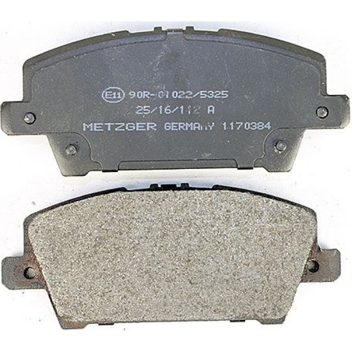 Bremsbelagsatz, Scheibenbremse 1170384 Bremsbelagsatz, Scheibenbremse 1170384