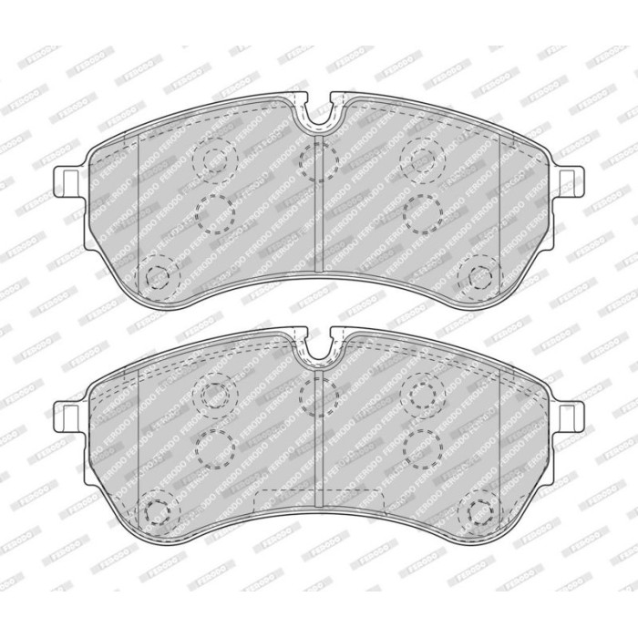 Ferodo FVR5067 Bremsbelagsatz, Scheibenbremse PREMIER ECO FRICTION