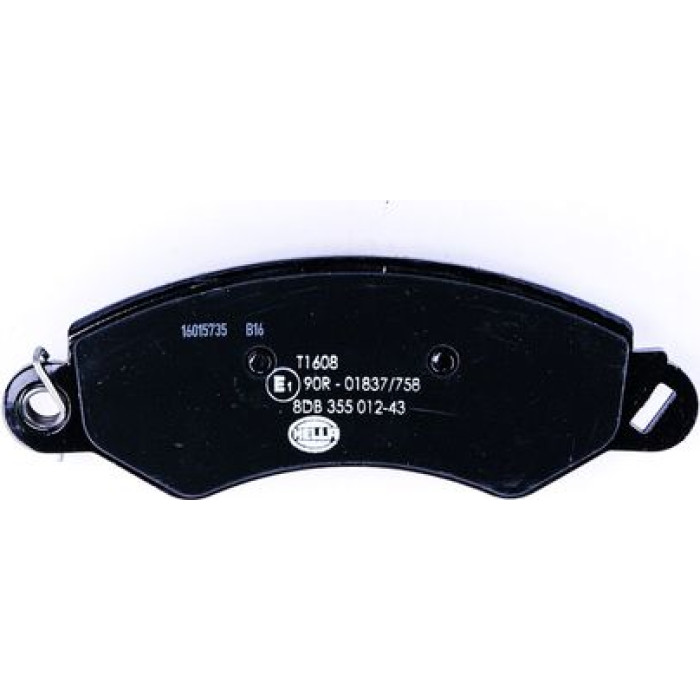 Hella Pagid 8DB 355 012-431 Bremsbelagsatz, Scheibenbremse Hella Pagid 8DB 355 012-431 Bremsbelagsatz, Scheibenbremse