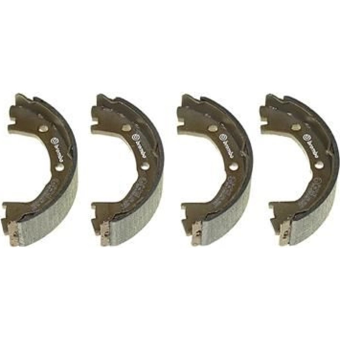 Brembo S A6 506 Bremsbackensatz, Feststellbremse ESSENTIAL LINE