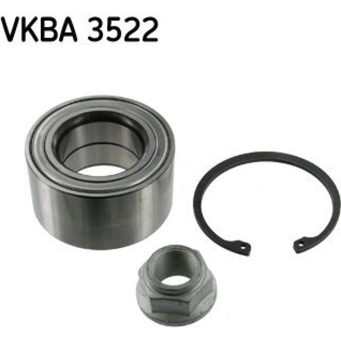 2x SKF VKBA 3522 Radlagersatz 2 x 2x SKF VKBA 3522 Radlagersatz 2 x