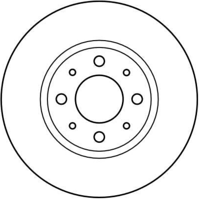 TRW DF2621 Bremsscheibe TRW DF2621 Bremsscheibe