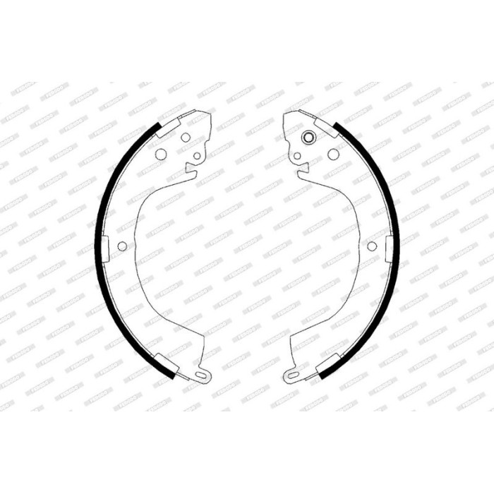 Ferodo FSB617 Bremsbackensatz PREMIER