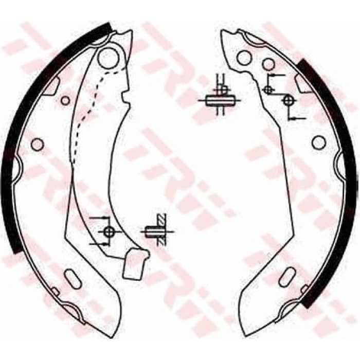 TRW GS8158 Bremsbackensatz TRW GS8158 Bremsbackensatz