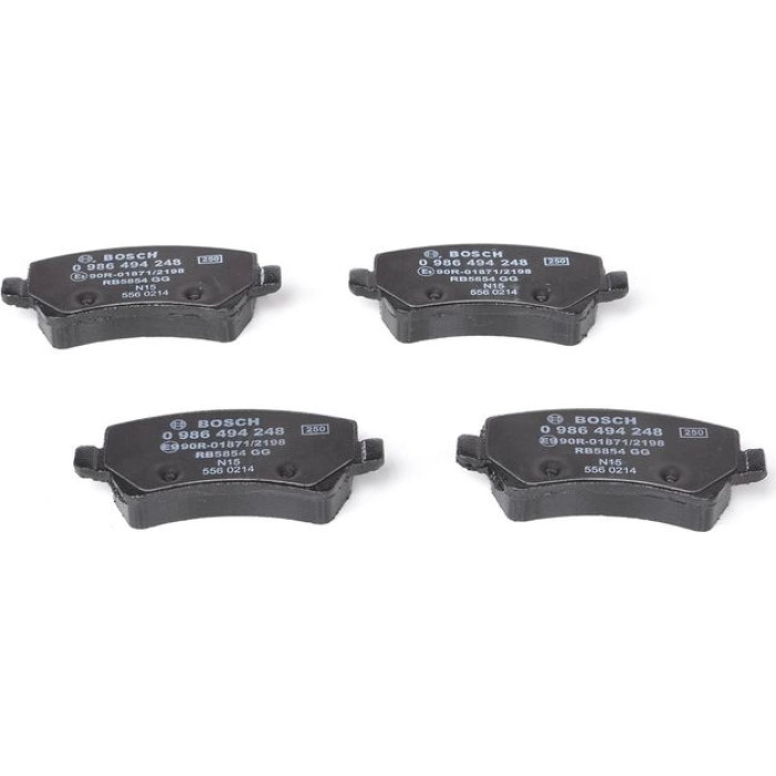 BOSCH 0 986 494 248 Bremsbelagsatz, Scheibenbremse