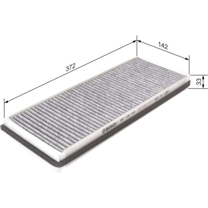 BOSCH 1 987 432 400 Innenraumfilter BOSCH 1 987 432 400 Innenraumfilter