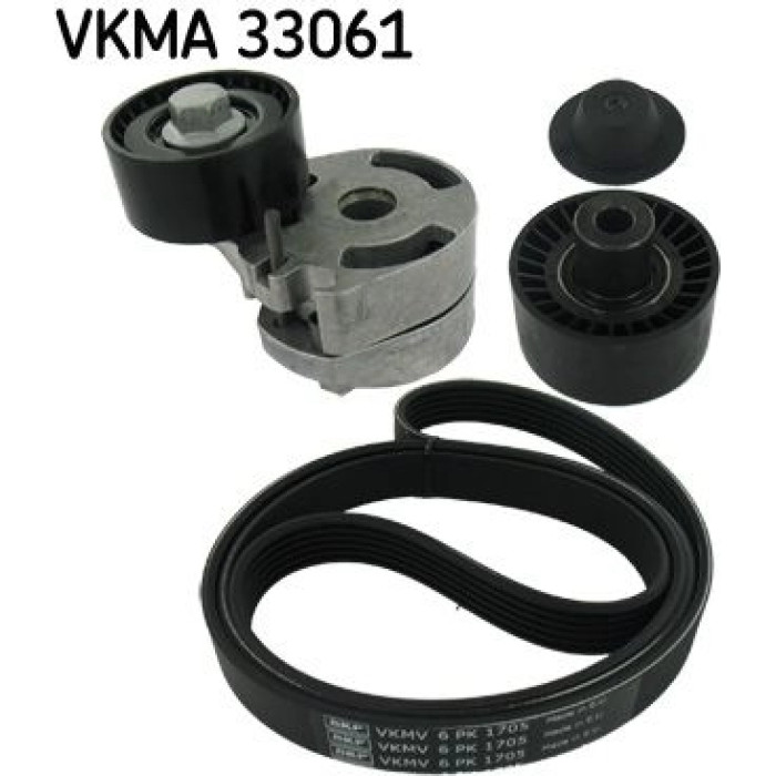 SKF VKMA 33061 Keilrippenriemensatz SKF VKMA 33061 Keilrippenriemensatz