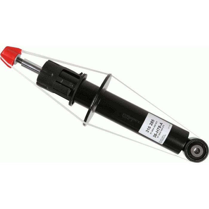 Sachs 316 285 Stoßdämpfer Sachs 316 285 Stoßdämpfer
