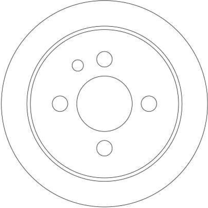 Bremsscheibe DF4334 Bremsscheibe DF4334