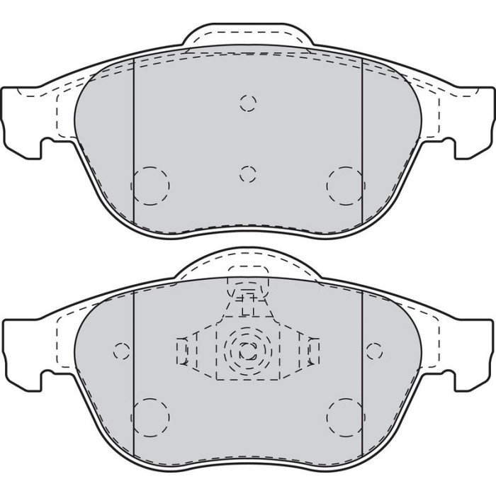 Valeo 302096 Bremsbelagsatz, Scheibenbremse ESSENTIAL