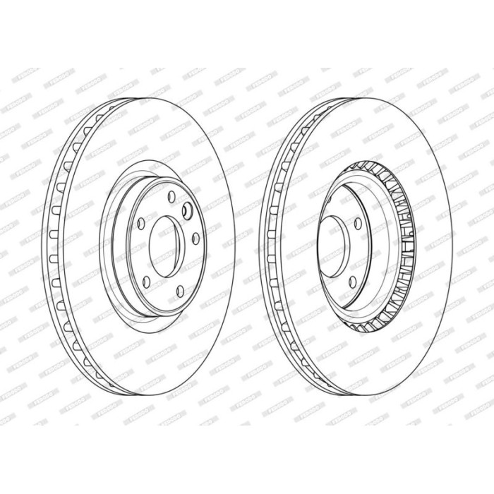 Ferodo DDF2601C-1 Bremsscheibe PREMIER Ferodo DDF2601C-1 Bremsscheibe PREMIER