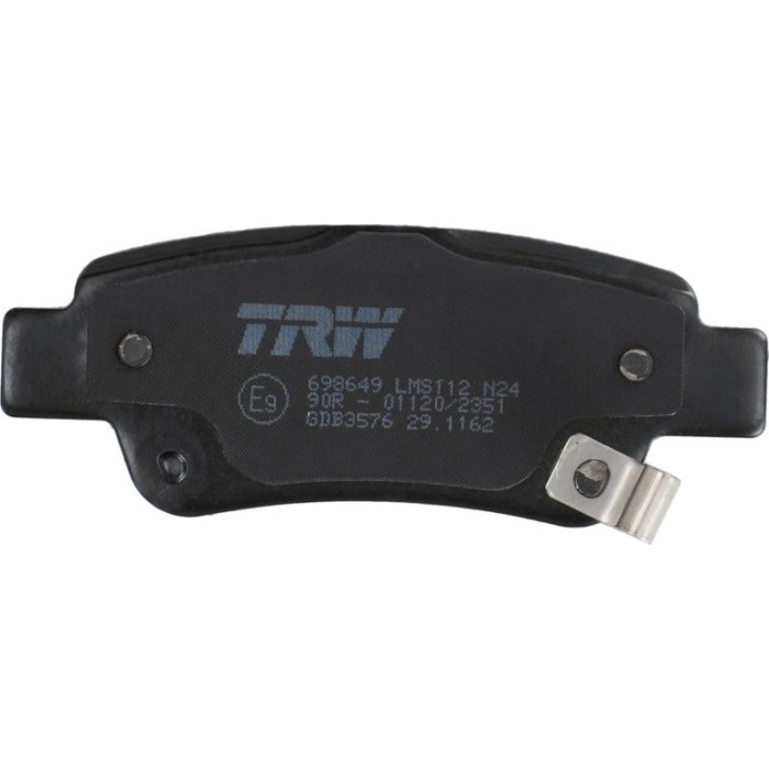 TRW GDB3576 Bremsbelagsatz, Scheibenbremse