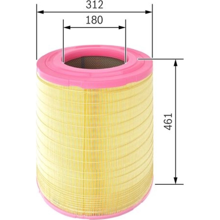 BOSCH F 026 400 145 Luftfilter BOSCH F 026 400 145 Luftfilter