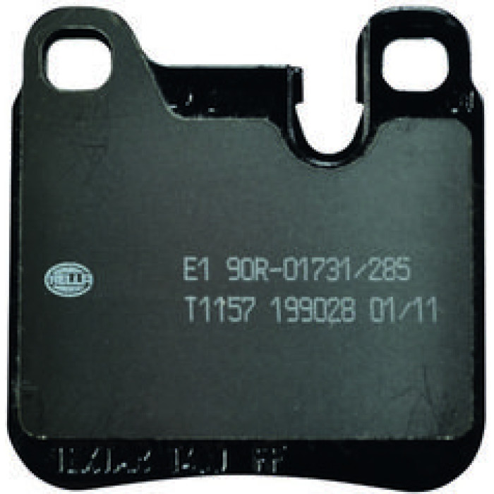 Hella 8DB 355 008-491 Bremsbelagsatz, Scheibenbremse