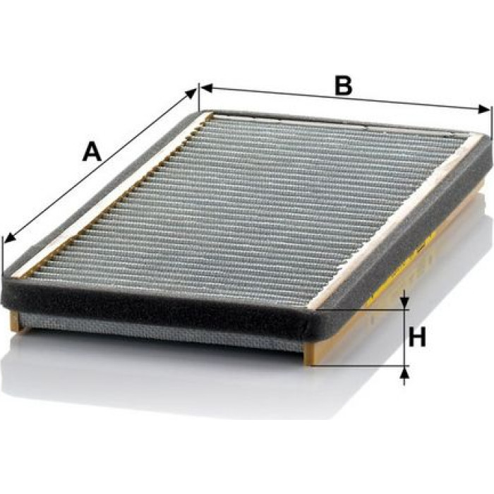 MANN-FILTER CU 3423 Innenraumfilter, Partikelfilter MANN-FILTER CU 3423 Innenraumfilter, Partikelfilter