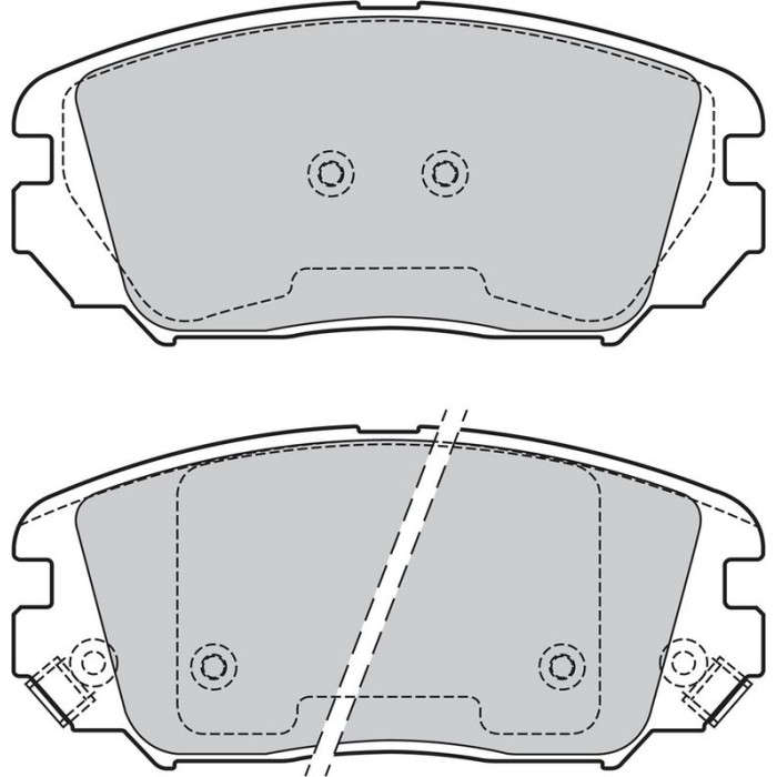Valeo 601348 Bremsbelagsatz, Scheibenbremse Valeo 601348 Bremsbelagsatz, Scheibenbremse