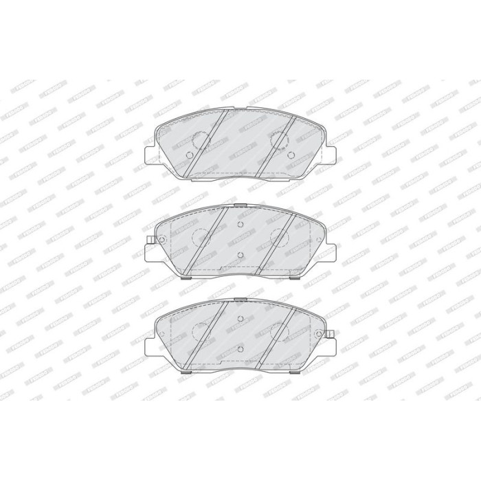 Ferodo FDB4111 Bremsbelagsatz, Scheibenbremse PREMIER ECO FRICTION