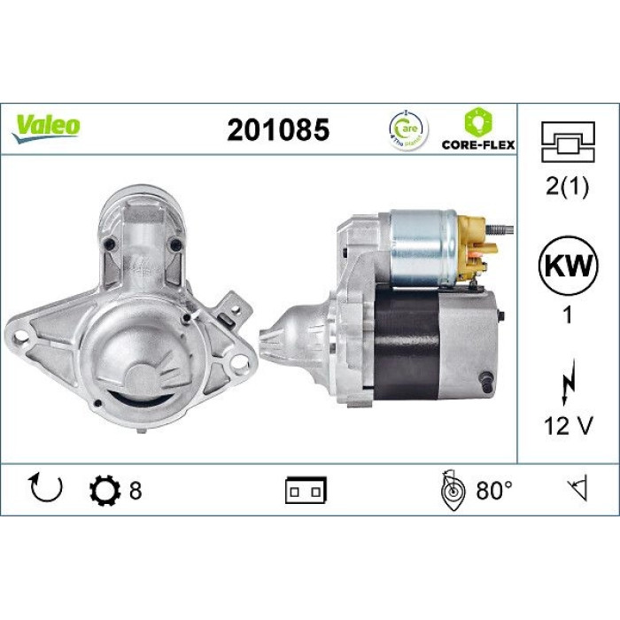 Valeo 201085 Starter CORE-FLEX Valeo 201085 Starter CORE-FLEX