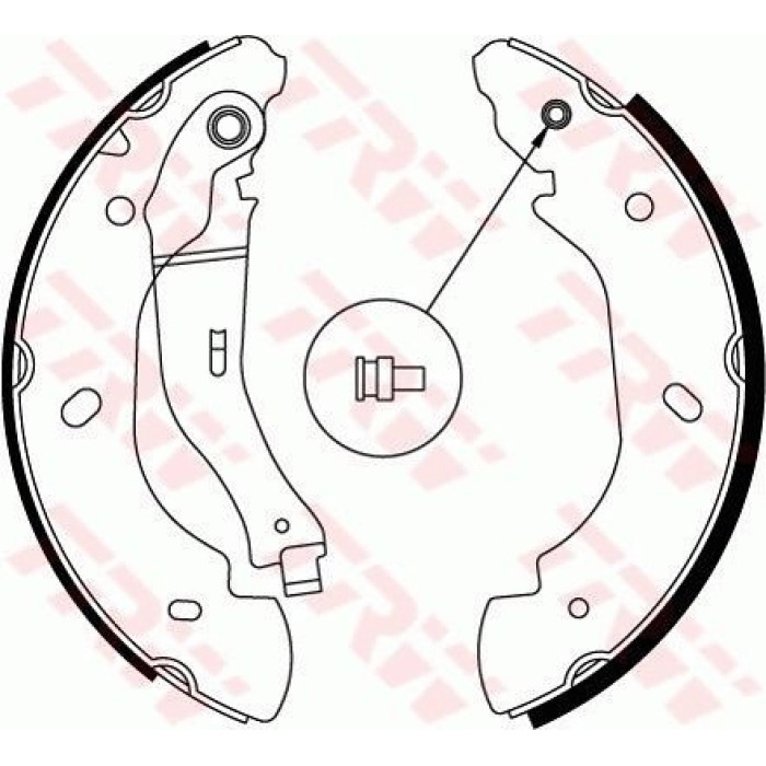 TRW GS8689 Bremsbackensatz TRW GS8689 Bremsbackensatz