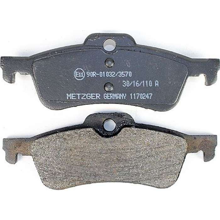 Metzger 1170247 Bremsbelagsatz, Scheibenbremse Metzger 1170247 Bremsbelagsatz, Scheibenbremse
