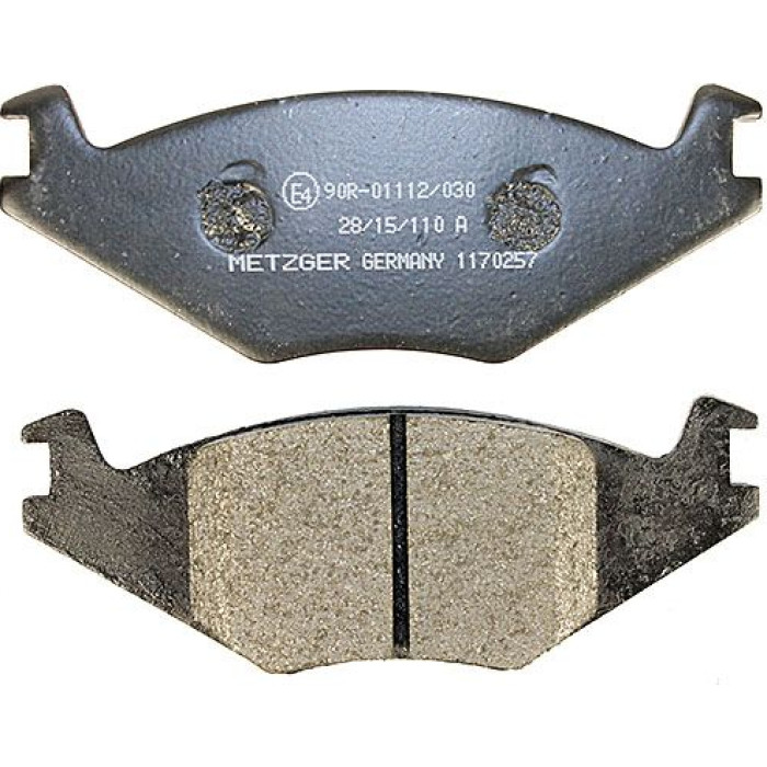 Metzger 1170257 Bremsbelagsatz, Scheibenbremse Metzger 1170257 Bremsbelagsatz, Scheibenbremse