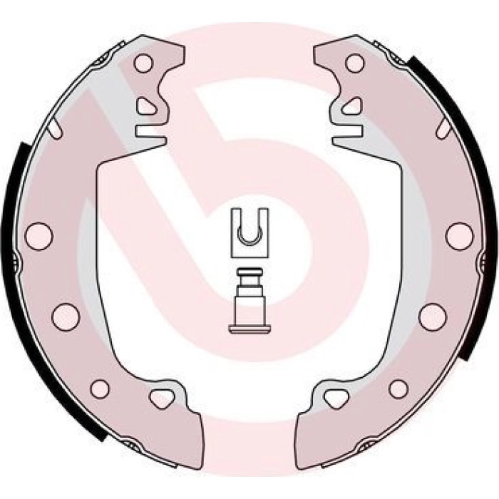 Brembo S 68 538 Bremsbackensatz ESSENTIAL LINE Brembo S 68 538 Bremsbackensatz ESSENTIAL LINE