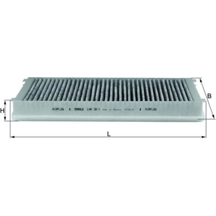 Knecht LAK 32/1 Filter, Innenraumluft