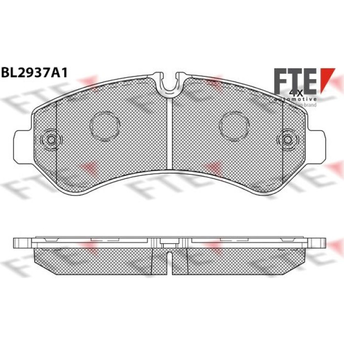 FTE 9011181 Bremsbelagsatz, Scheibenbremse FTE 9011181 Bremsbelagsatz, Scheibenbremse