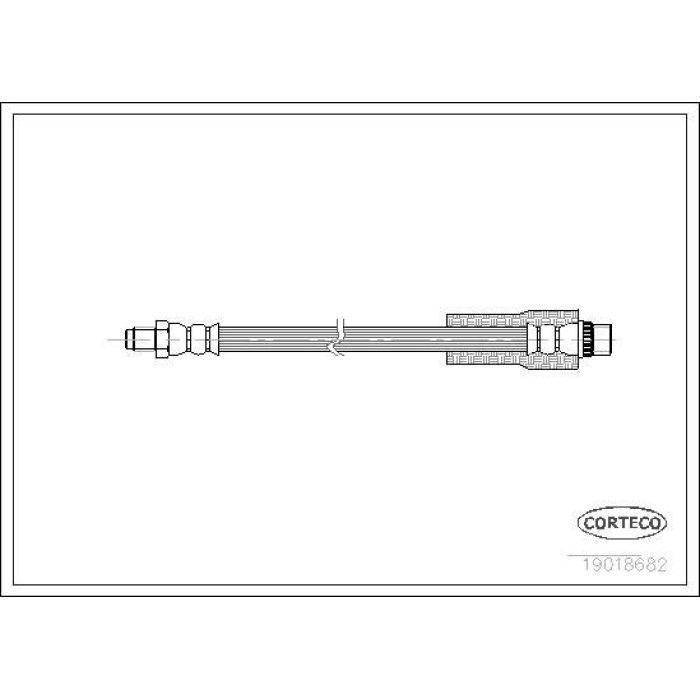 Corteco 19018682 Bremsschlauch