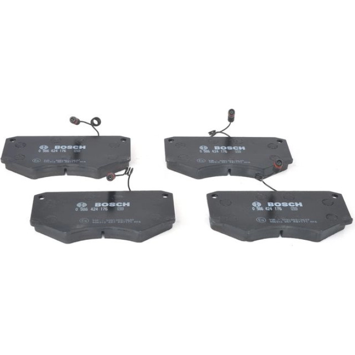 BOSCH 0 986 424 176 Bremsbelagsatz, Scheibenbremse