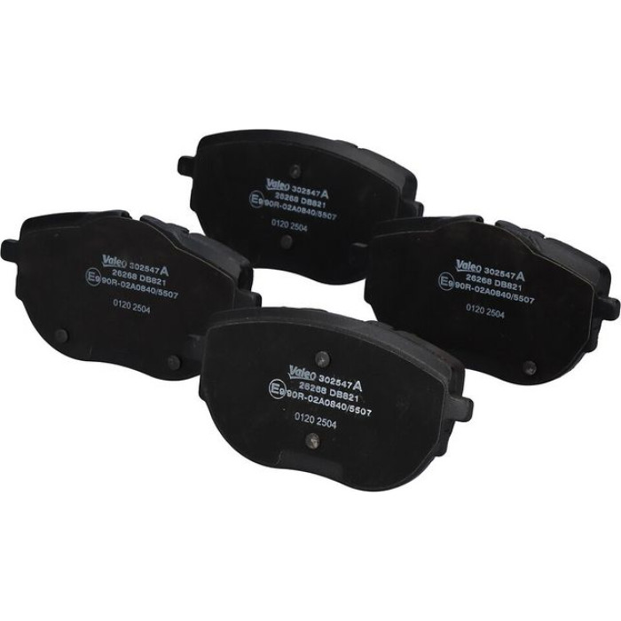 Valeo 302547A Bremsbelagsatz, Scheibenbremse EXPERT
