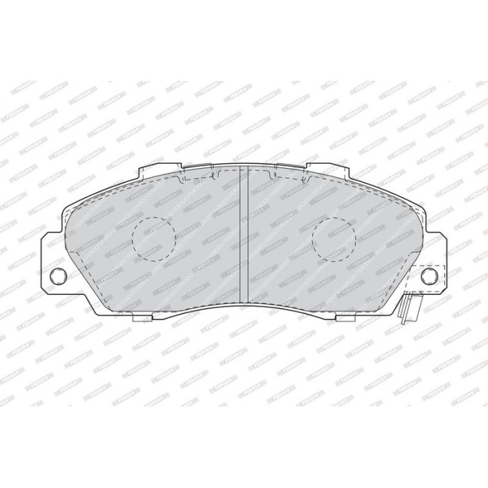 Ferodo FDB1505 Bremsbelagsatz, Scheibenbremse PREMIER ECO FRICTION