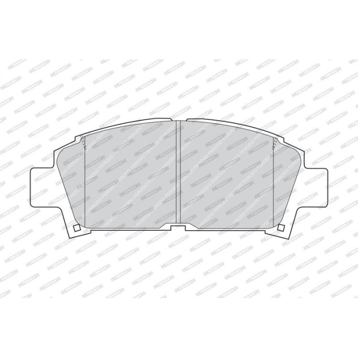 Ferodo FDB928 Bremsbelagsatz, Scheibenbremse PREMIER ECO FRICTION Ferodo FDB928 Bremsbelagsatz, Scheibenbremse PREMIER ECO FRICTION