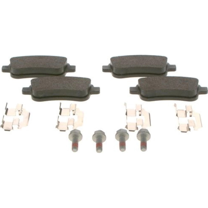 BOSCH 0 986 494 735 Bremsbelagsatz, Scheibenbremse BOSCH 0 986 494 735 Bremsbelagsatz, Scheibenbremse