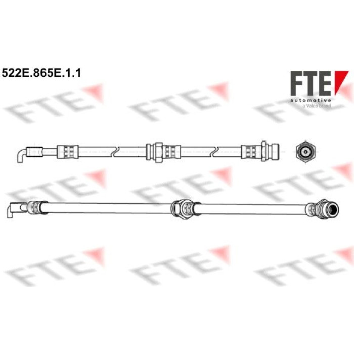 FTE 9240741 Bremsschlauch