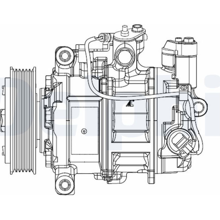Delphi CS20504 Kompressor, Klimaanlage Delphi CS20504 Kompressor, Klimaanlage