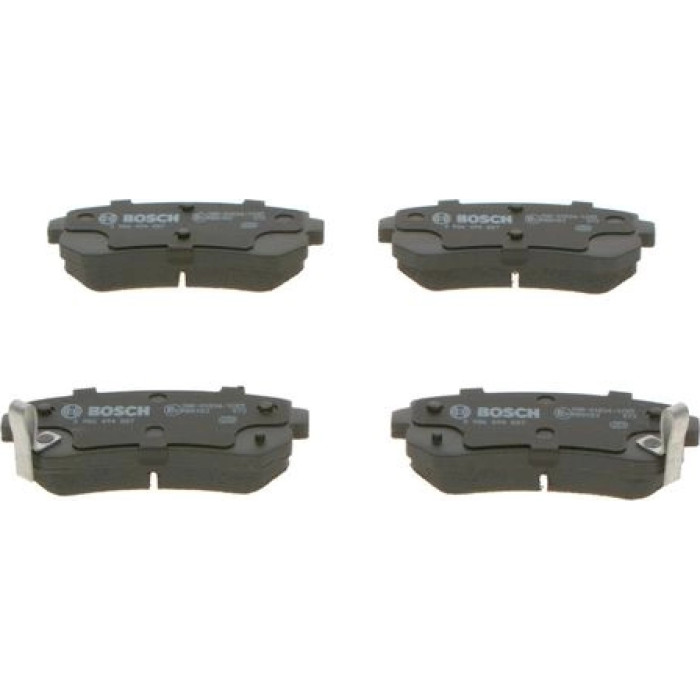BOSCH 0 986 494 887 Bremsbelagsatz, Scheibenbremse