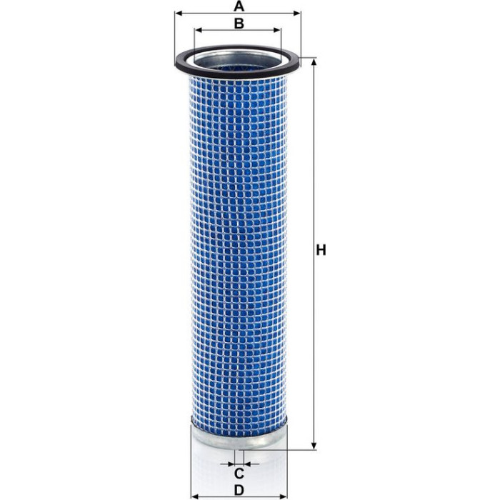 Mann-Filter CF 75/1 X Sekundärluftfilter Mann-Filter CF 75/1 X Sekundärluftfilter